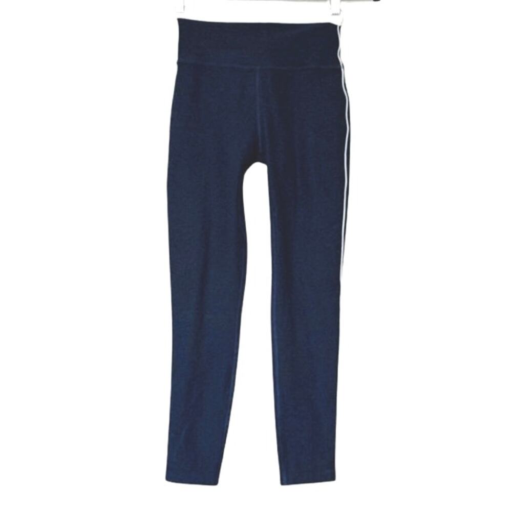 Beyond Yoga Spacedye Trophy High Waisted Midi Legging Navy/White Sz S/P *EUC - Picture 4 of 11